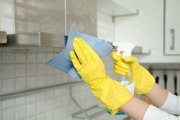 Extractor cleaning in progress in colchester